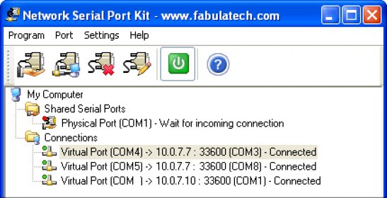 network serial kit